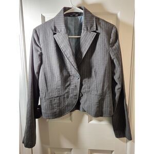 Women's Zinc Size Medium Grey Suit Jacket